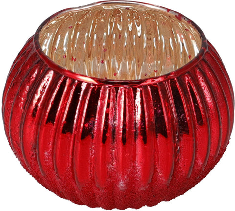 Teelichthalter 11x7cm Rot