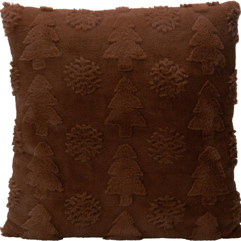 Kissen 45x45cm Braun