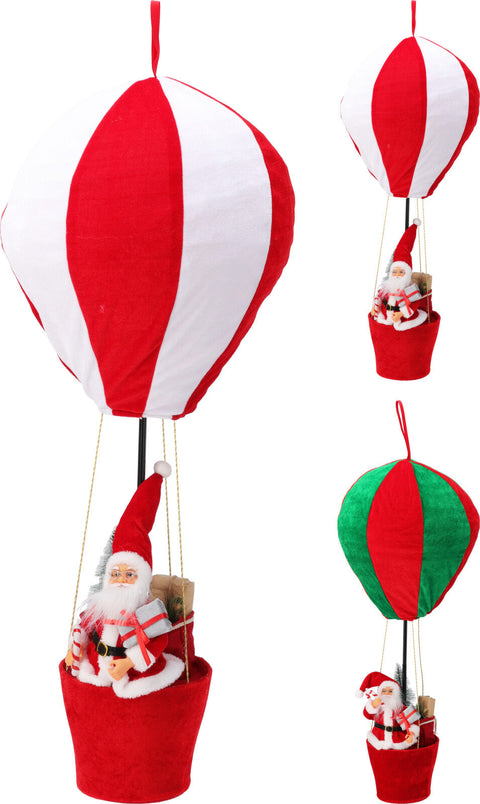 Ballon mit Weihnachtsmann 2sor