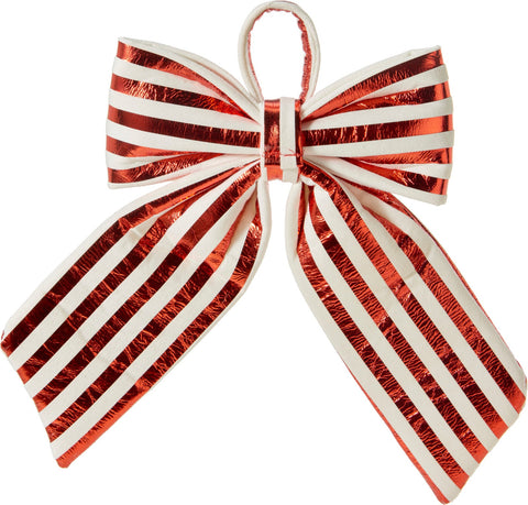 Schleife 31cm Rot Weiß