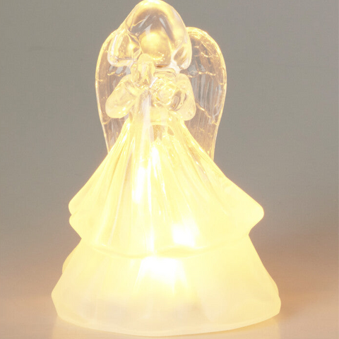 Engel 15cm LED warmweiß