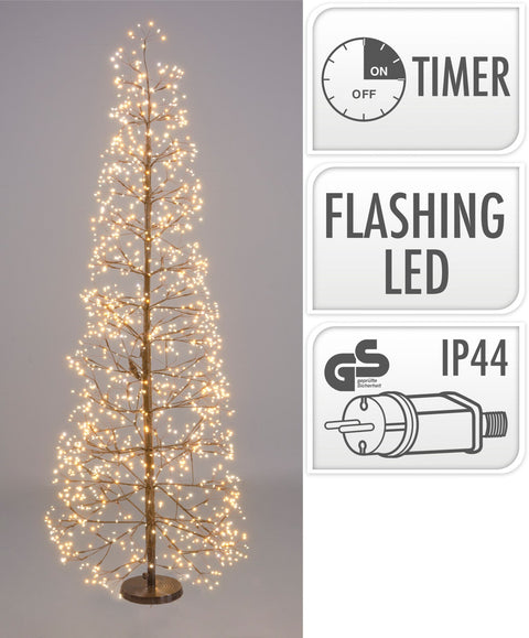 Baum 100cm 600led Ww Amber