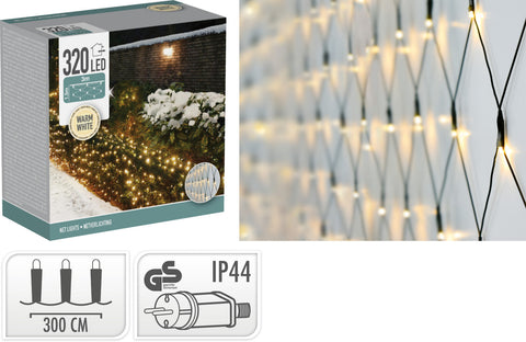 Netzbeleuchtung 320 LED Ww
