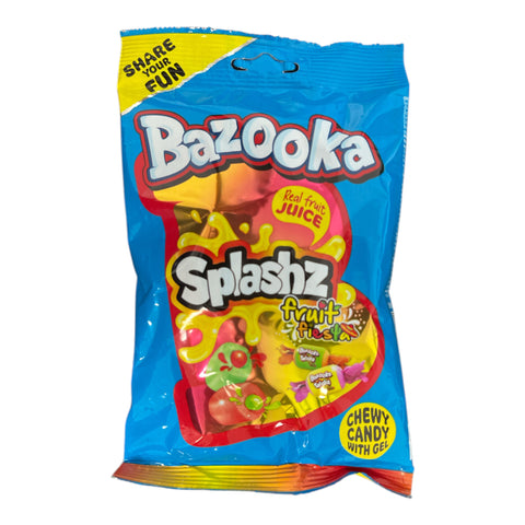 Bazooka Splashz Fruity Fiesta Lebensmittel Bazooka