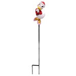 Garden Stake Christmas Daisy