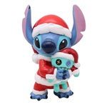 3D seasonal statue Stitch santa suit medium