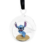 Glass open bauble 3D figure Stitch