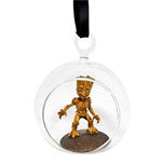 Glass open bauble 3D figure Groot