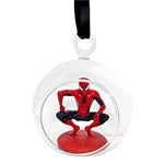 Glass open bauble 3D figure Spider-Man