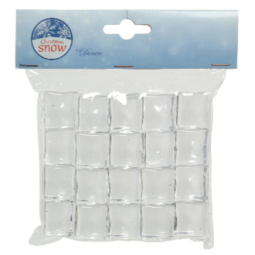 Eiswürfel Acryl transparent