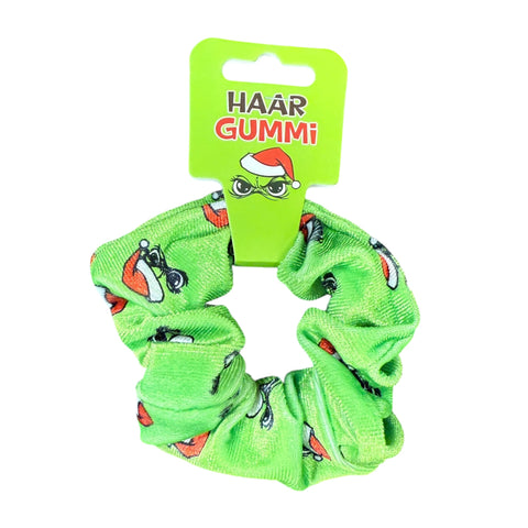 Samt Haargummi "Festtagsmuffel", Ø 10cm Muffel Top Ten Muffel
