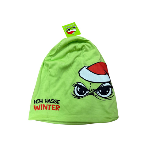 Beanie "Festtagsmuffel", 2 Designs, 27x28cm Muffel Top Ten Ich hasse Winter