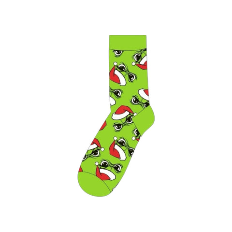Socken Festtags-Muffel mit Spruch Muffel Top Ten Muffel mit Mütze grüner Rand 36-41