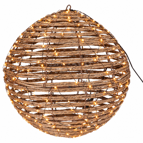 Kugel 300LED 25cm warmweiß