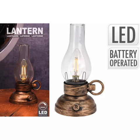LED-Laterne 10.5x13.5x20.5 cm