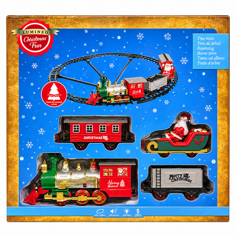 LED Eisenbahn Zug für den Weihnachtsbaum 47,1 cm