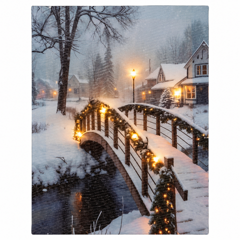 LED Bild Cozy warmweiße LED 1.5x28x38cm