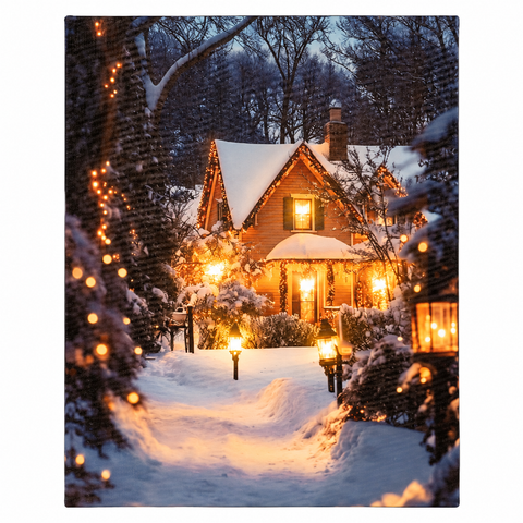 LED Bild Cozy warmweiße LED 1.5x28x38cm