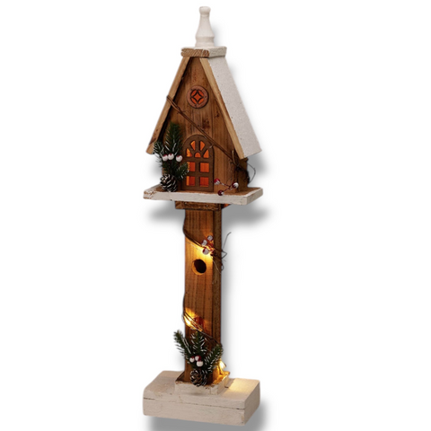 Baumhaus mit LED 55cm