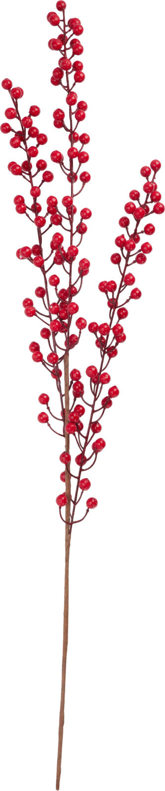 Beeren Zweig 85cm Rot