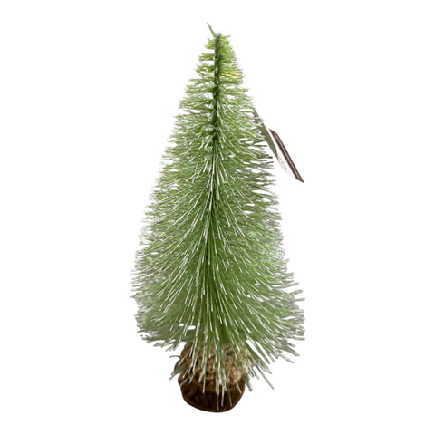 Minibaum grün/weiß 10x28 cm