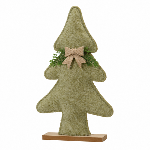 Baum Fell Erdtöne 14x5x23cm