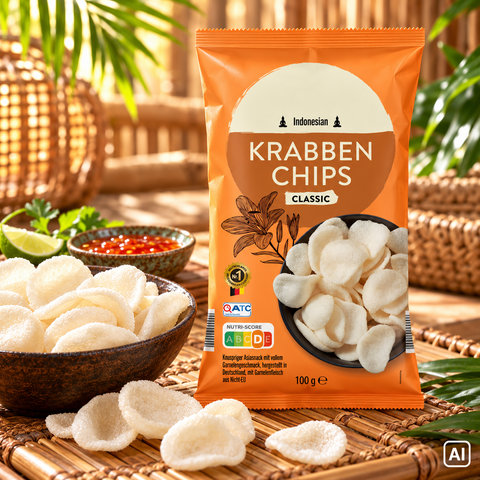 Krupuk Krabbenchips Classic 100g
