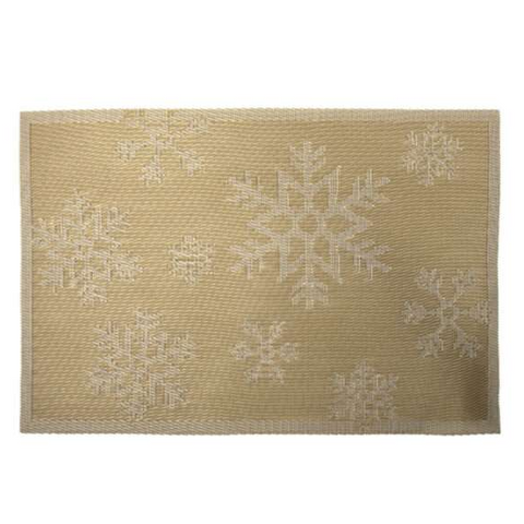 Platzdecken polyester 30x45 gold