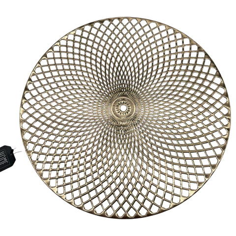 Tischset gold Kreis 38cm