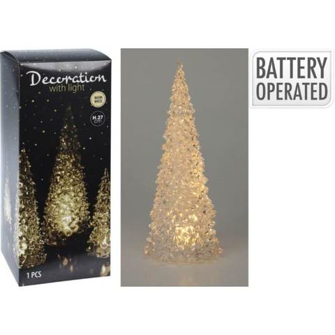 Weihnachtsbaum Acryl LED 27cm