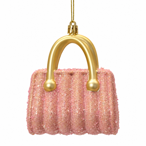 Handtasche bruchfest rosa-lachs farbe (n) 9x4x10.3cm