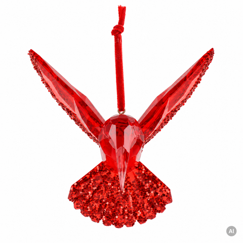 Kolibri bruchfest rot 9.5x7.1x9cm