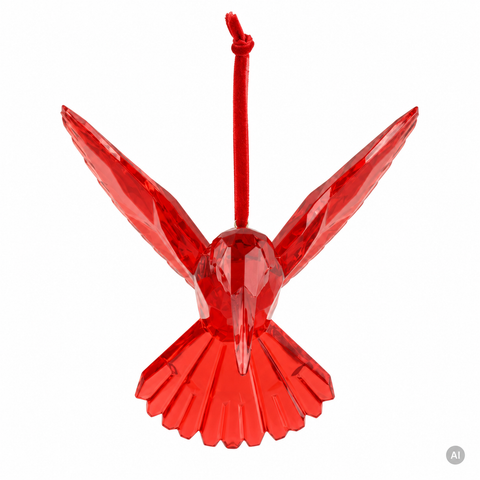 Kolibri bruchfest rot 9.5x7.1x9cm