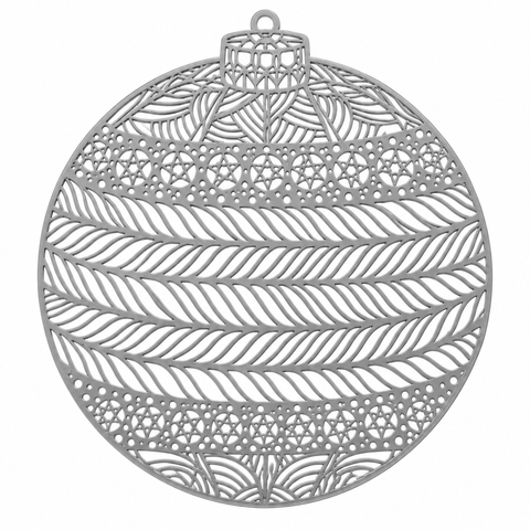 Platzdeckchen Ø38cm Gold/Silber