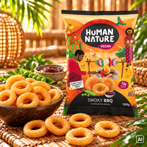 Smoky BBQ Erbsen Snack 100g