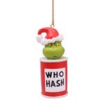 3D ornament the Grinch Who Hash
