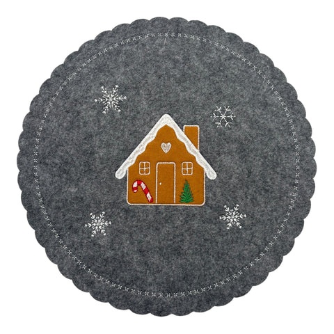 Tischset Weihnachten Filz Ø35cm