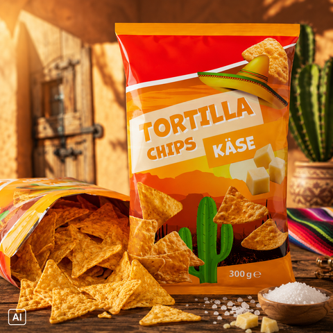 Tortilla Chips Käse 300g