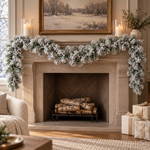 Imperial Girlande snowy light Indoor