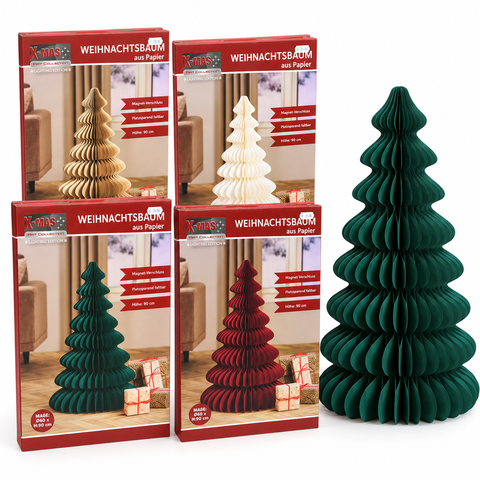Weihnachtsbaum Papier 90 cm faltbar