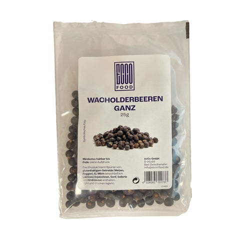 Wacholderbeeren 25g Lebensmittel Ecco Food
