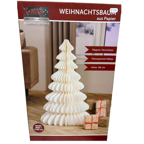 Weihnachtsbaum Papier 90 cm faltbar