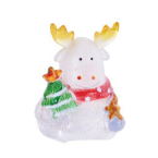 Weihnachtsfigur LED 4sort