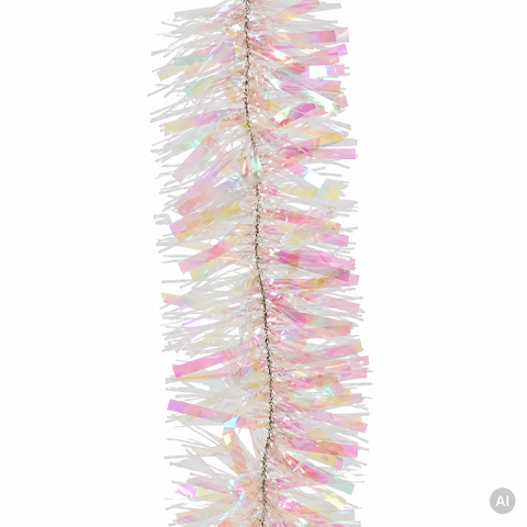 Lametta Girlande irisierend 10x270 cm