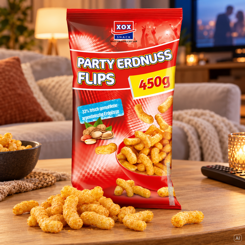 Party Erdnuss Flips 450 g