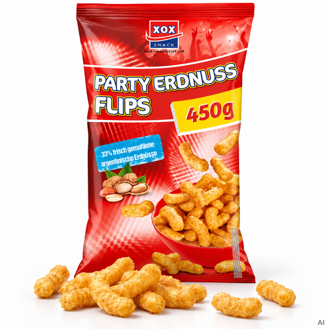 Party Erdnuss Flips 450 g