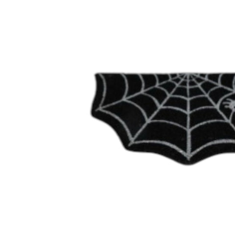 Kokos-Form-Fußmatte Halloween Koopman Spinnennetz