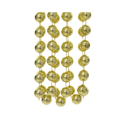 Perlenkette XXL 270 cm gold