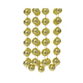 Perlenkette XXL hell gold 2x270cm