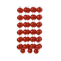 Perlenkette XXL weihnachtsrot 2x270cm